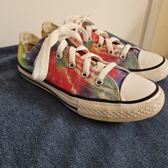 Converse Tie Dye All Star Sneakers Sports Everyday - Picture 5 of 10